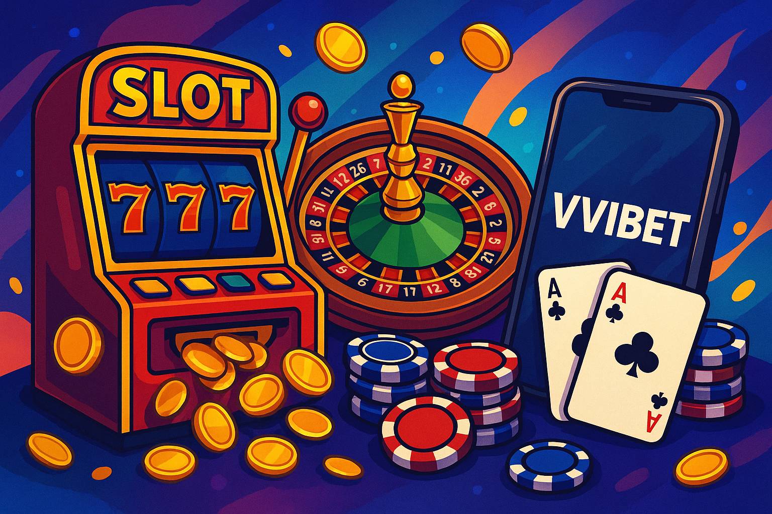 Jogos de cassino online inovadores e emocionantes na VVIBET