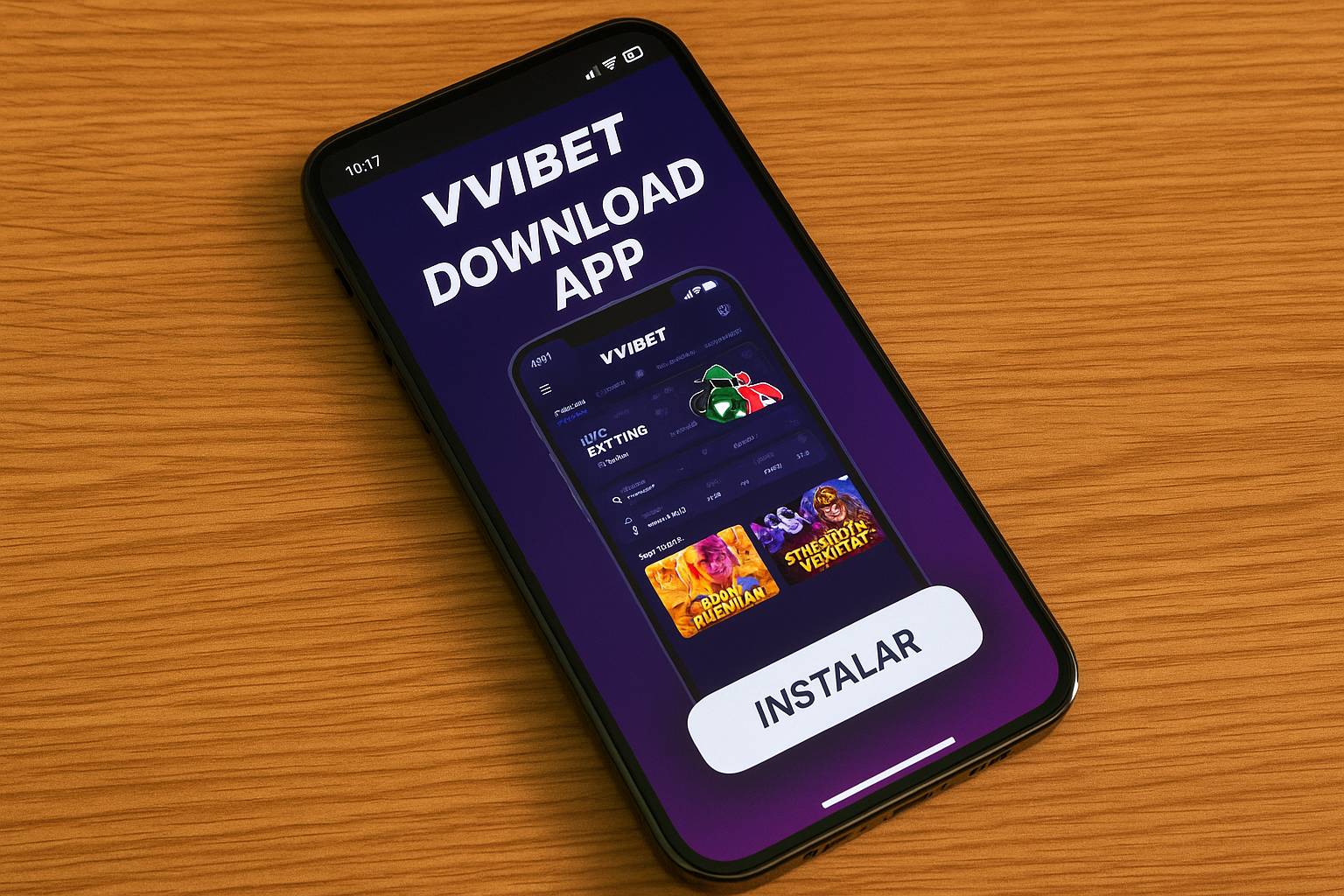 Baixar o VVIBET Cassino App