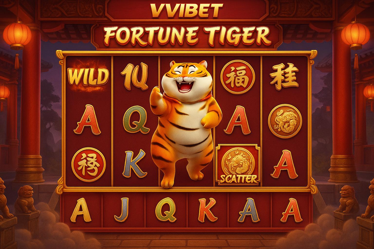 Fortune Tiger é um jogo imperdível no VVIBET Casino