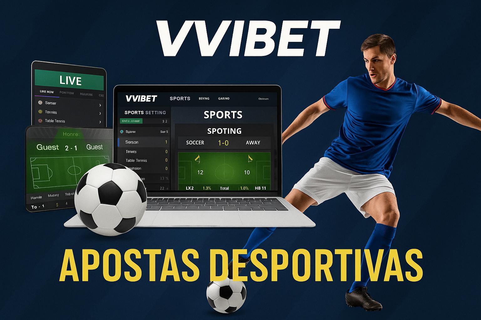 Apostas esportivas no cassino online VVIBET